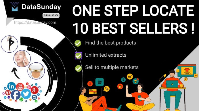 DataSunday  One step locate 10 best sellers