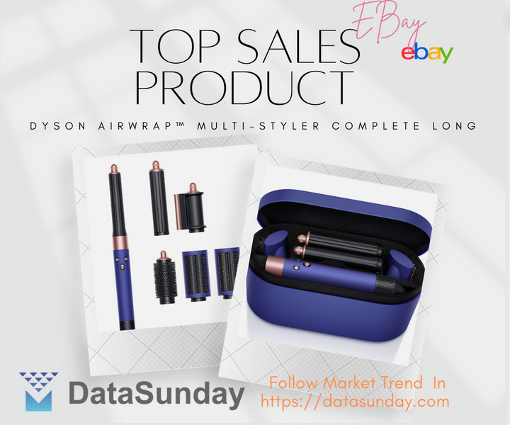 eBay this week top sales health & beauty product - Dyson Airwrap™ Multi-styler Complete Long (Vinca Blue/ Rosé
