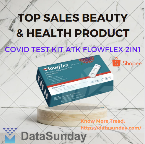 Shopee Most Sales Beauty & Health Product - COVID Test Kit ATK Flowflex 2in1